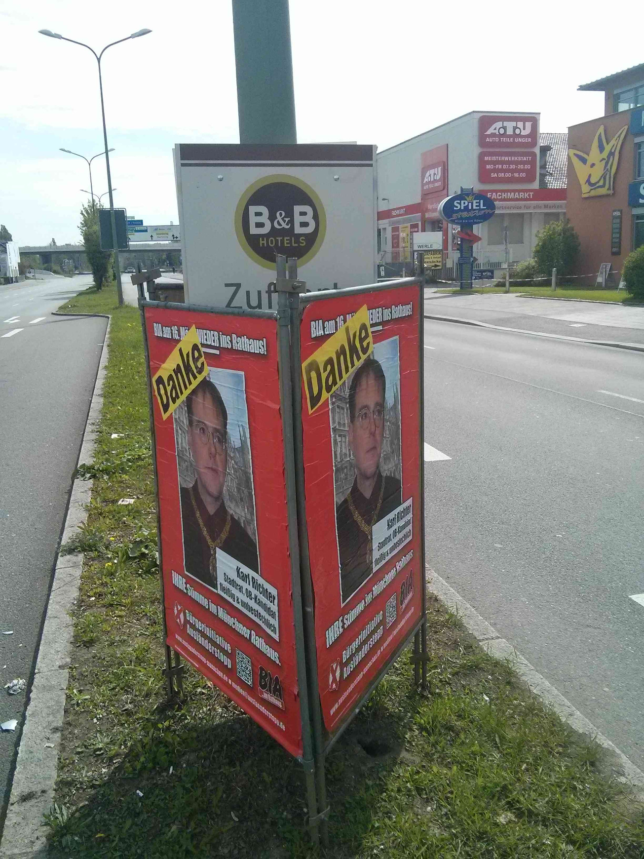 Kommunalwahl in München 2014, BIA (Bürgerinitiative Ausländerstopp) Tarnorganisation der NPD