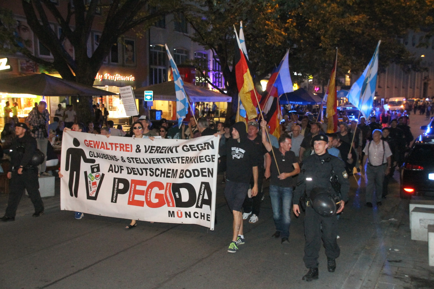 Pegida München, 28.08.2017