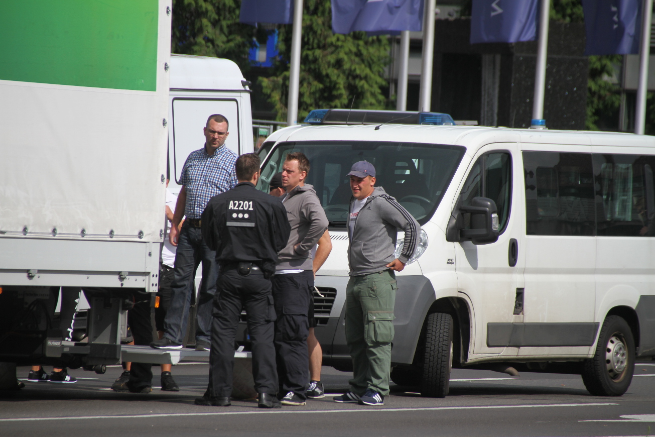 Rudolf-Heß-Marsch, 19. August 2017, Berlin (Spandau)