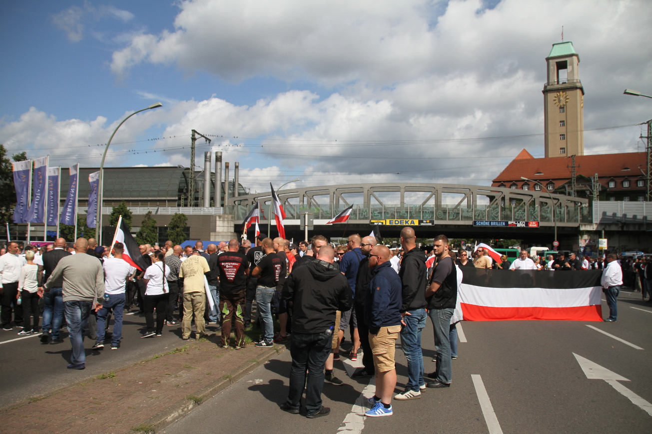 Rudolf-Heß-Marsch, 19. August 2017, Berlin (Spandau)