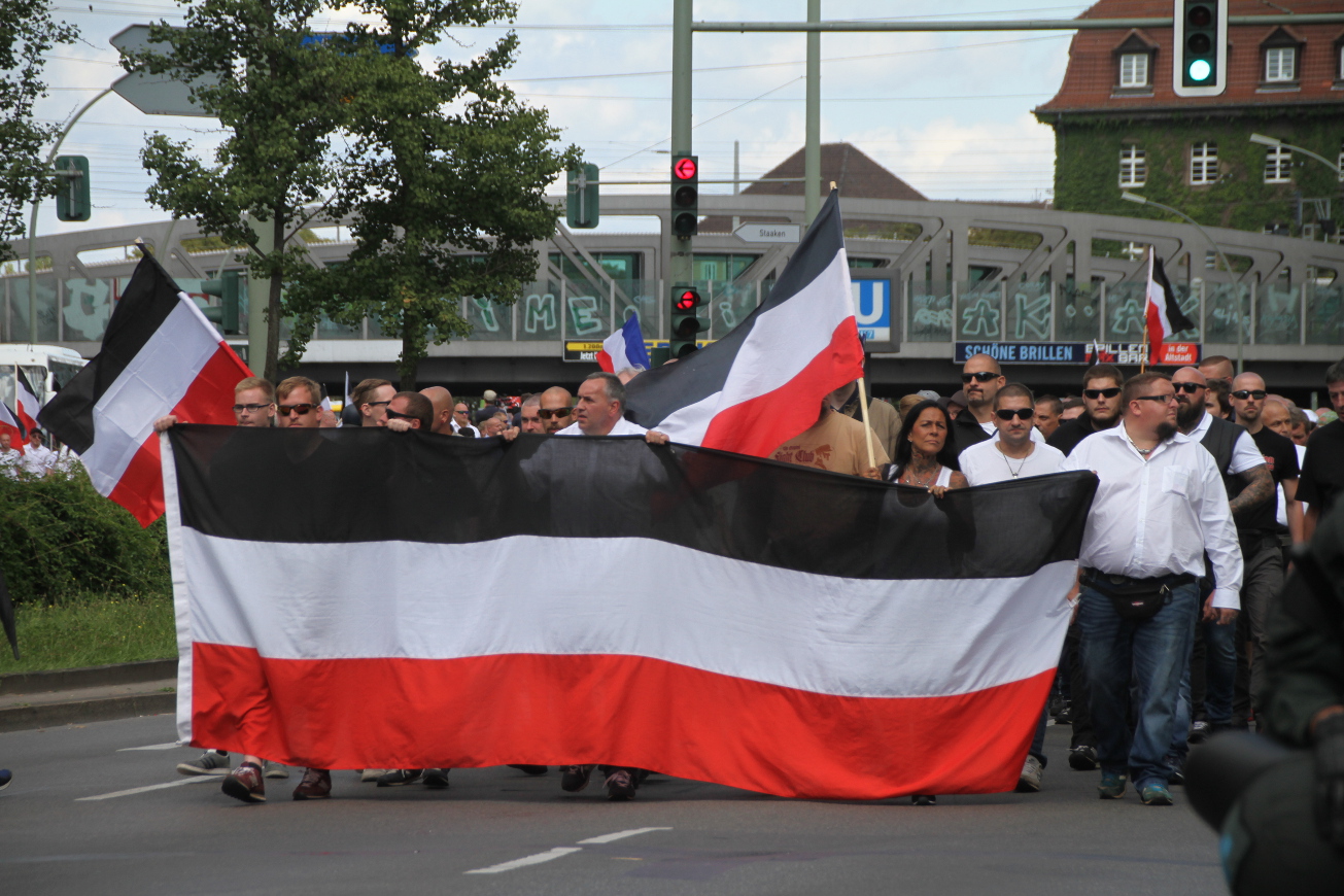 Rudolf-Heß-Marsch, 19. August 2017, Berlin (Spandau)