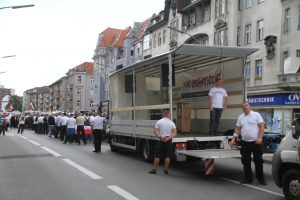 Rudolf-Heß-Marsch, 19. August 2017, Berlin (Spandau)