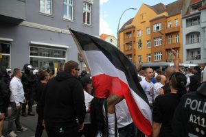 Rudolf-Heß-Marsch, 19. August 2017, Berlin (Spandau)