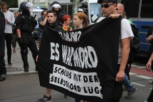 Rudolf-Heß-Marsch, 19. August 2017, Berlin (Spandau)
