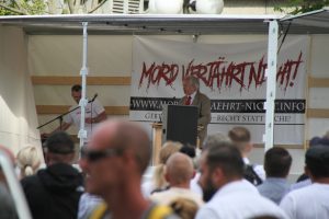 Rudolf-Heß-Marsch, 19. August 2017, Berlin (Spandau)