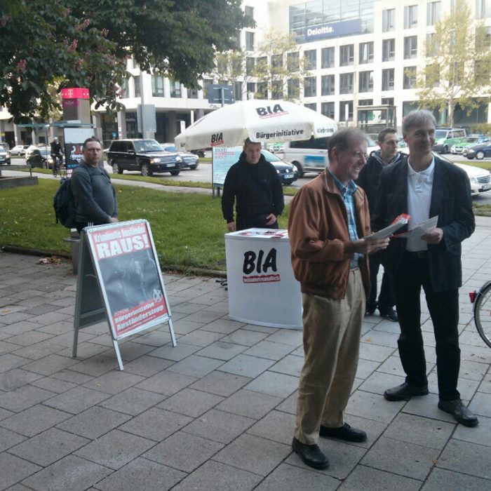 Kommunalwahl in München 2014, BIA (Bürgerinitiative Ausländerstopp) Tarnorganisation der NPD