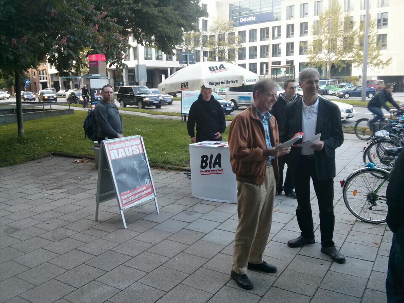 Kommunalwahl in München 2014, BIA (Bürgerinitiative Ausländerstopp) Tarnorganisation der NPD