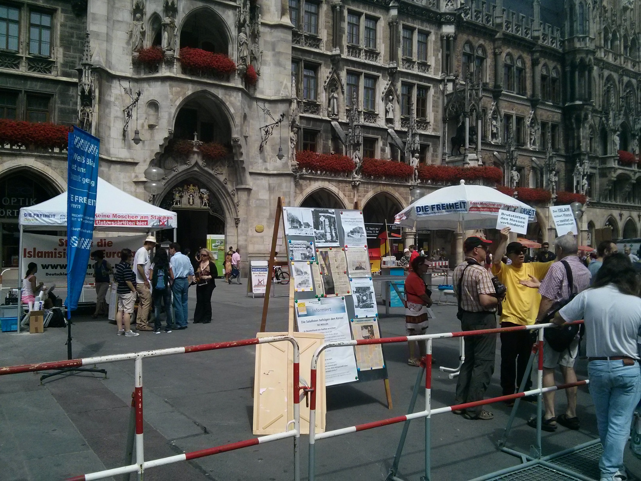 Islamfeindliche Partei „Die Freiheit“