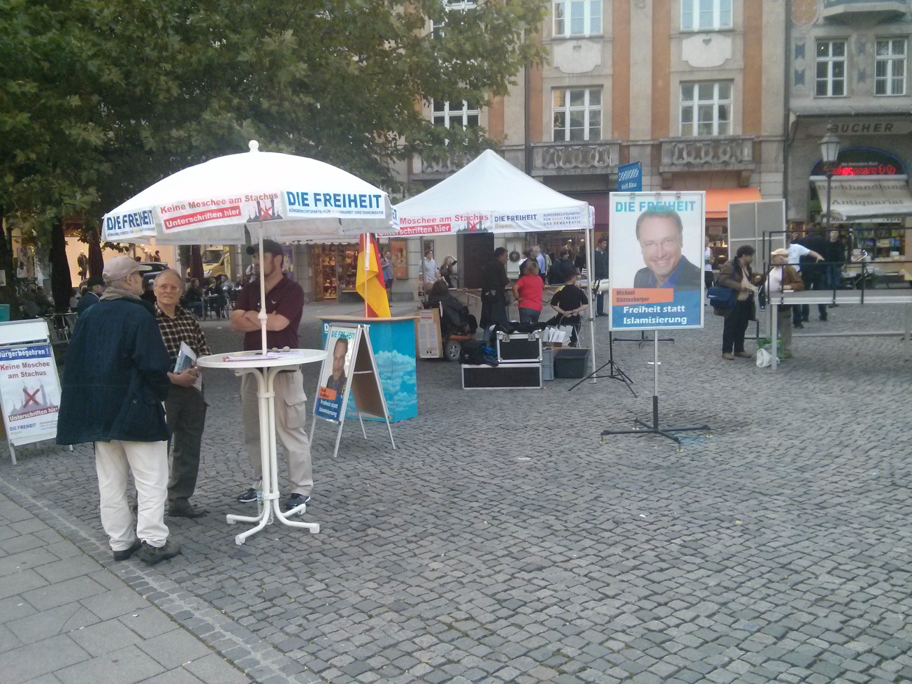 Islamfeindliche Partei „Die Freiheit“