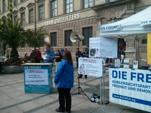 Islamfeindliche Partei „Die Freiheit“