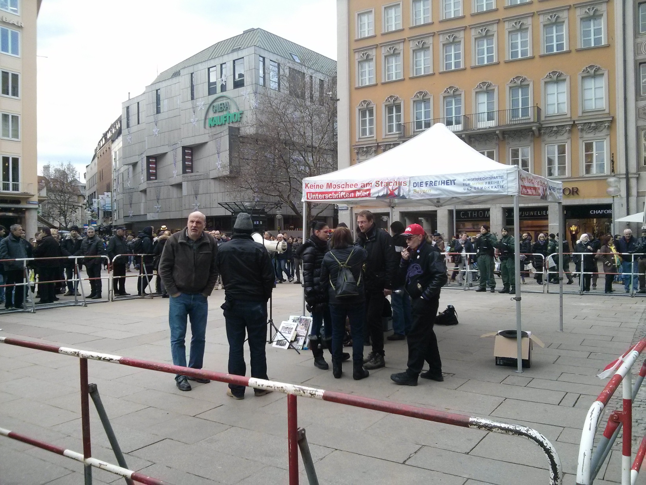 Islamfeindliche Partei „Die Freiheit“