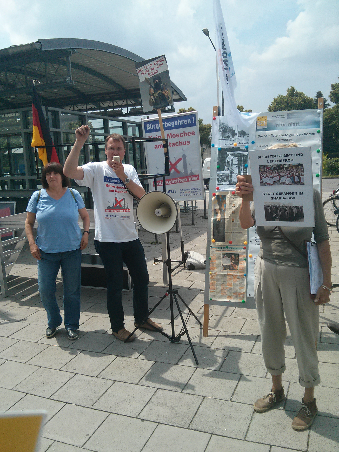 Islamfeindliche Partei „Die Freiheit“