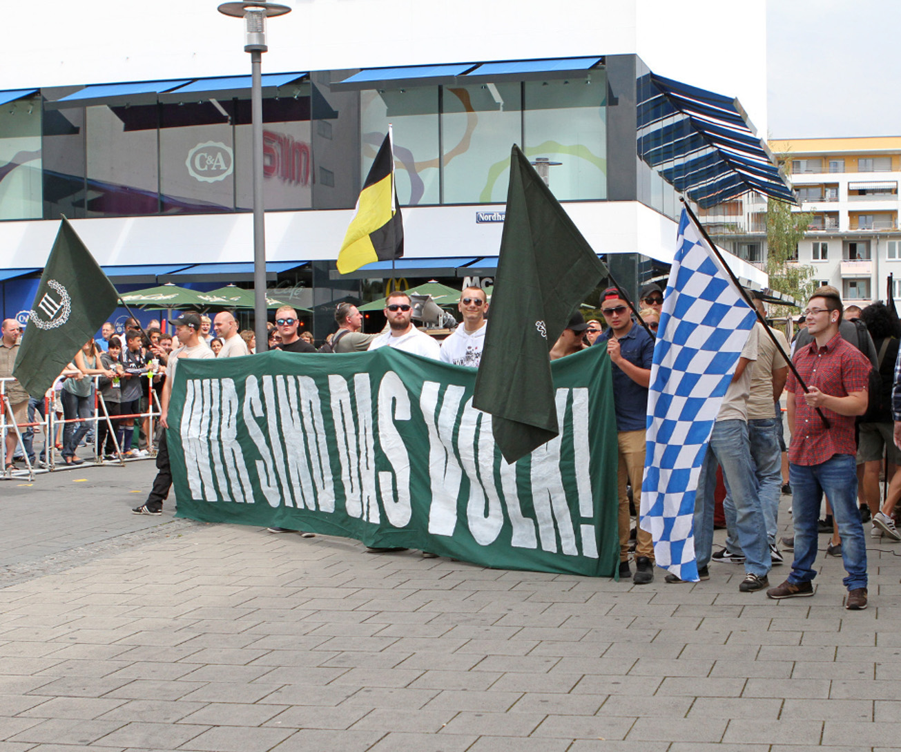 Der III. Weg, 15. August, MIRA Einkaufszentrum