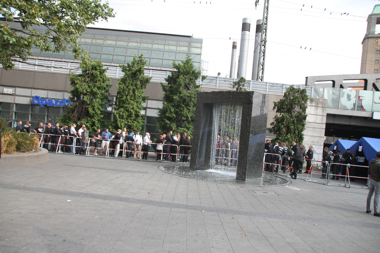Rudolf-Heß-Marsch, 19. August 2017, Berlin (Spandau)